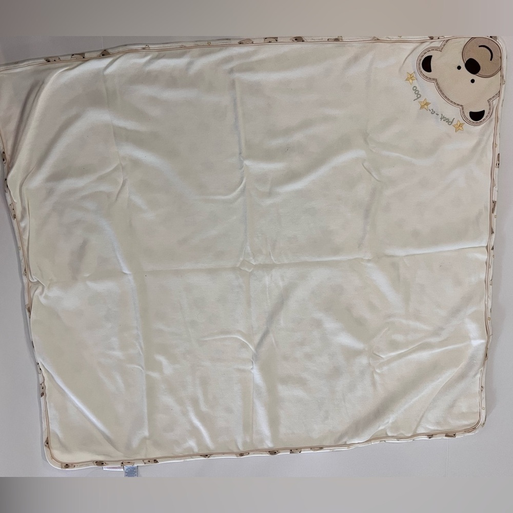 Miniwear Peek-a-boo blanket size 29 x 35